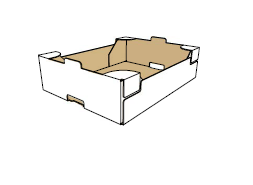 Caixa corte vinco modelo 0438