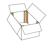 Cantoneira de papel estrutural